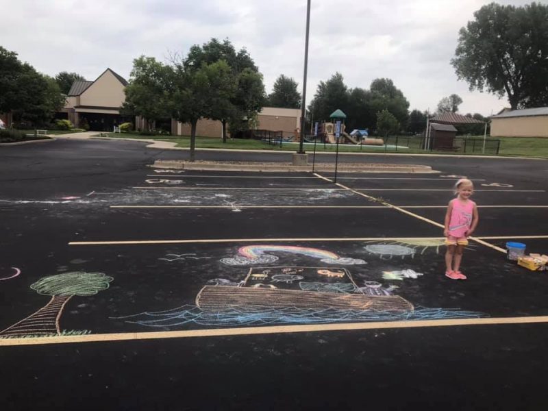 Chalk Art Palooza 2020 Heritage UMC