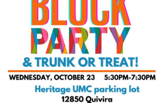 2024 Block Party & Trunk Or Treat